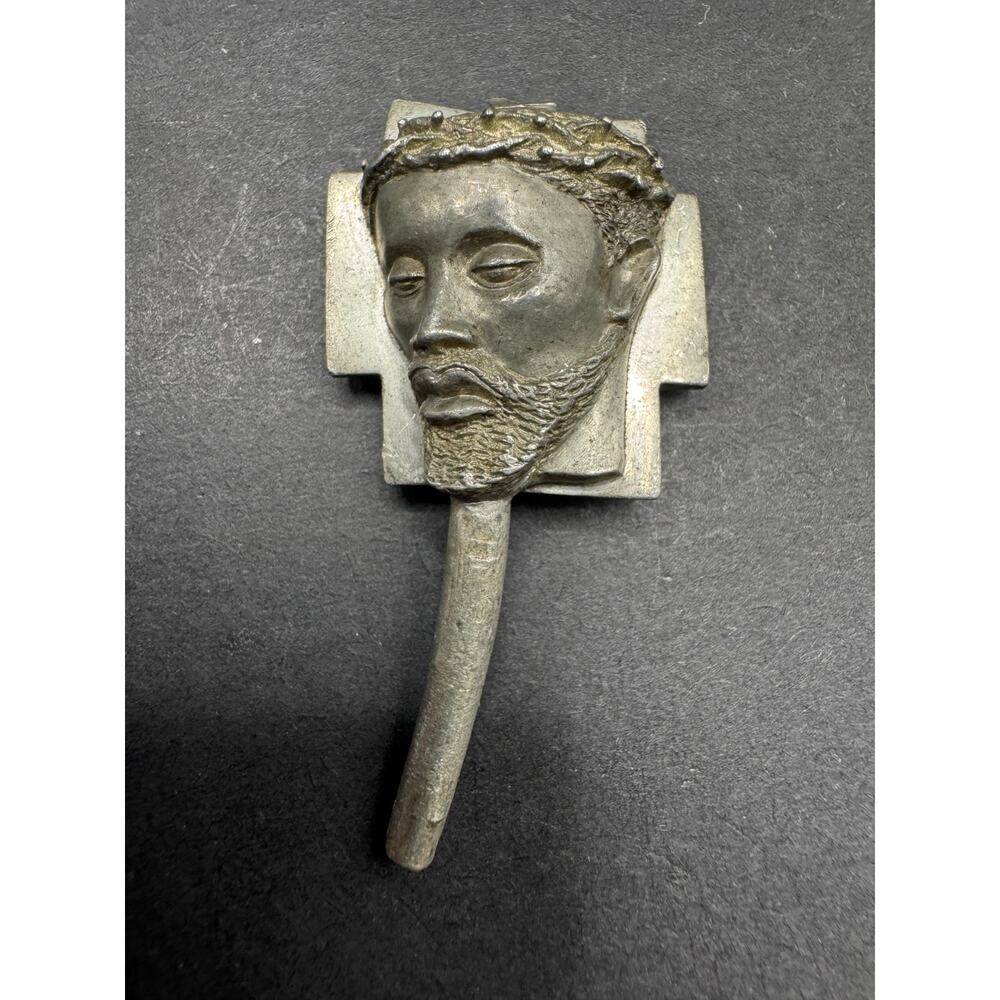 Jesus Head Jewelry Mold 14K Signed Casting For Pendant Necklace